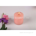 2016 new product multi-colored white pillar air wick candle